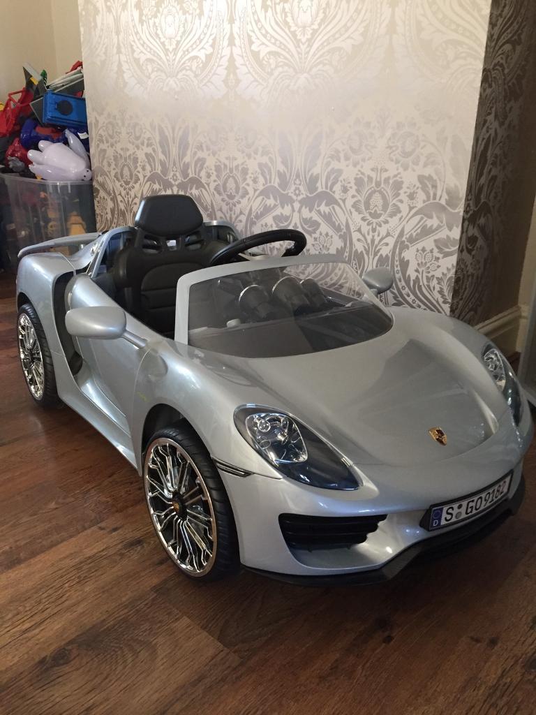 porsche 918 spyder kid car